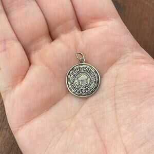 Vintage 925 Sterling Silver "Fort Pitt Pittsburg, PA" Pendant Bracelet Charm